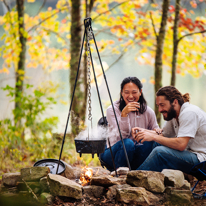 Adjustable Camp Tripod 2 Pack