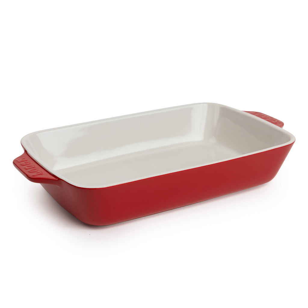 Large Stoneware Casserole Dish 13 x 9 Inch