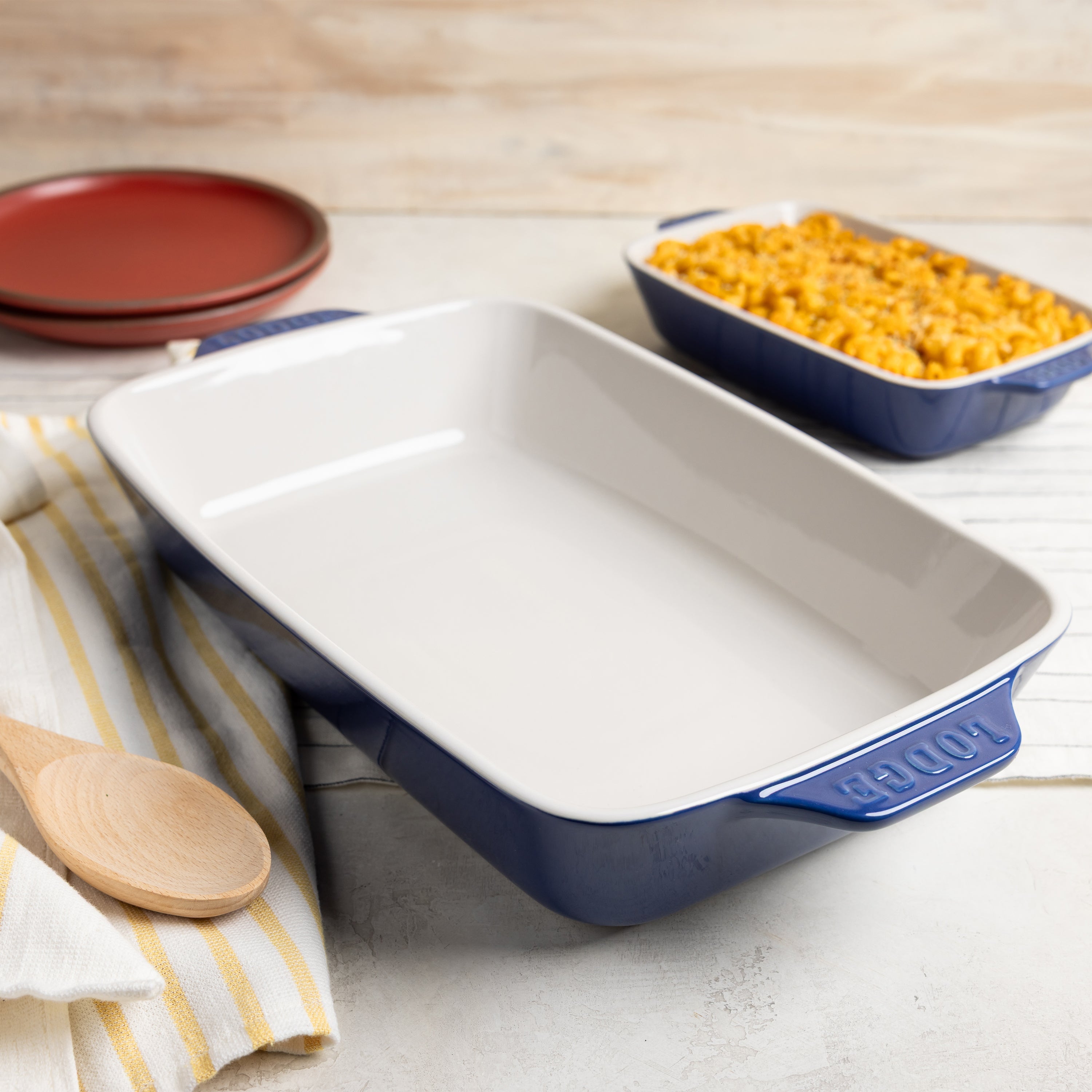 Large Stoneware Casserole Dish 13 x 9 Inch