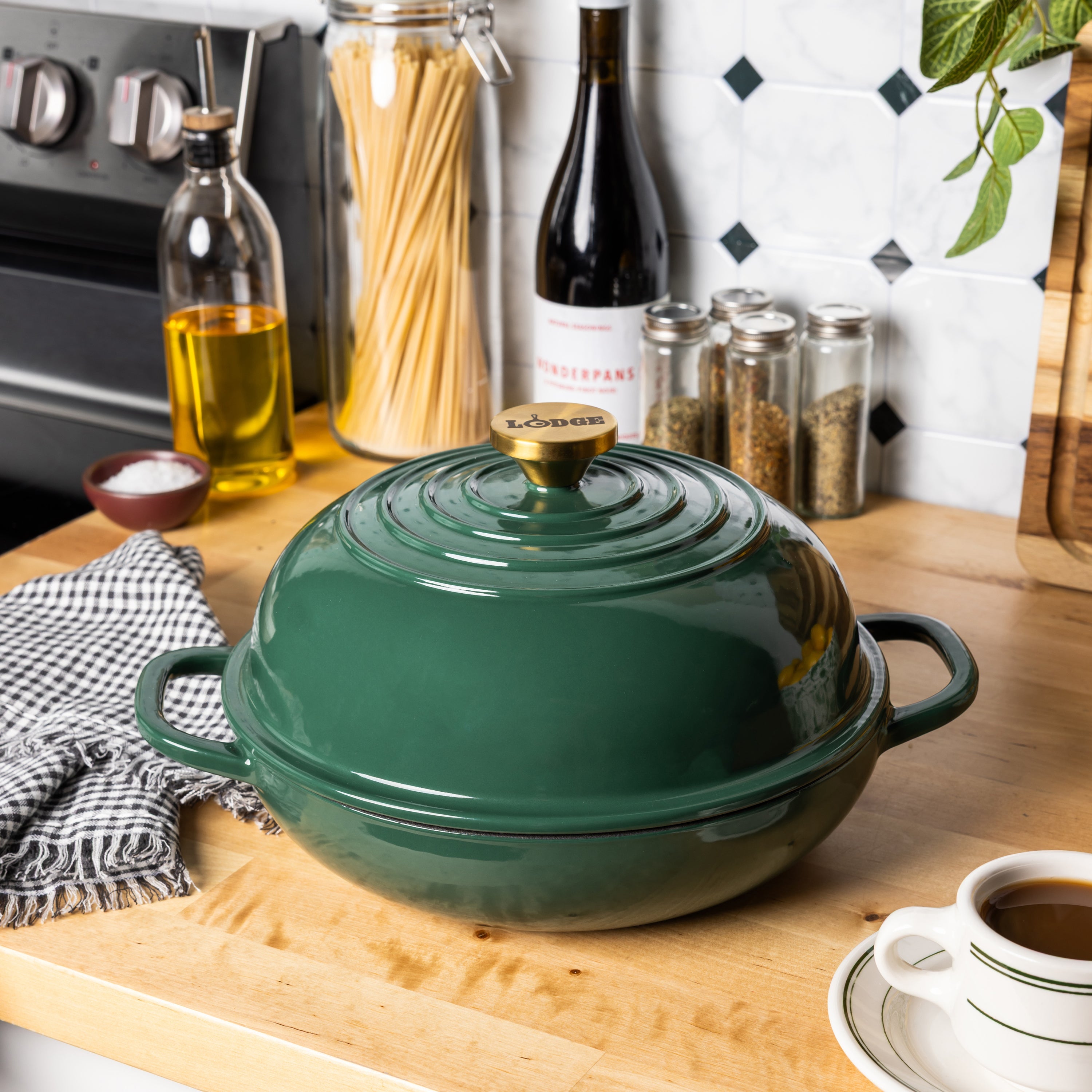 10.35 Inch Enameled Cast Iron Bread Oven
