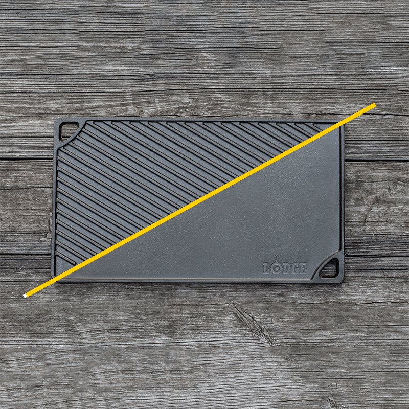 16.75 x 9.5 Inch Double Play Reversible Grill\/Griddle
