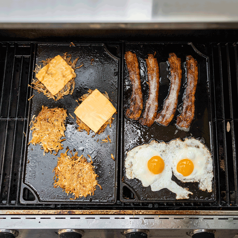 16.75 x 9.5 Inch Double Play Reversible Grill\/Griddle