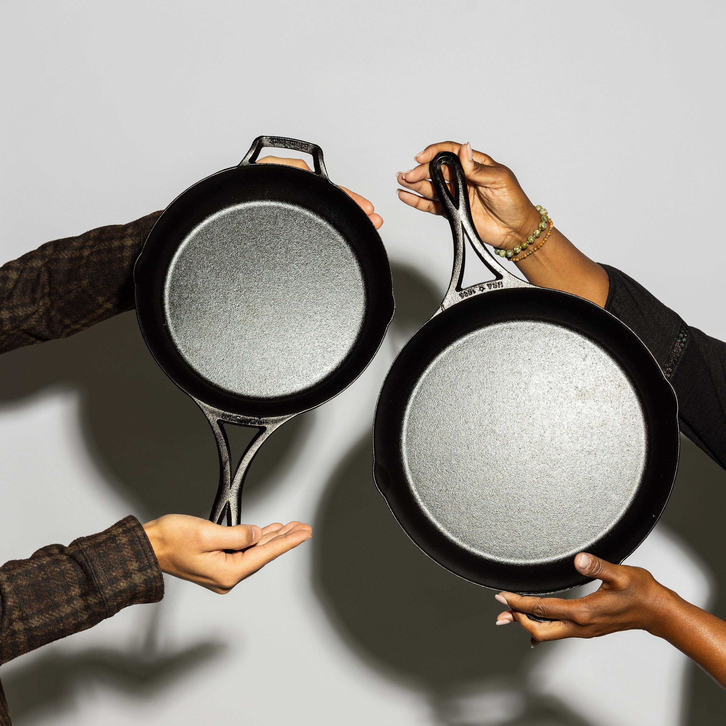 Blacklock Lightweight Cast Iron Skillet Set
