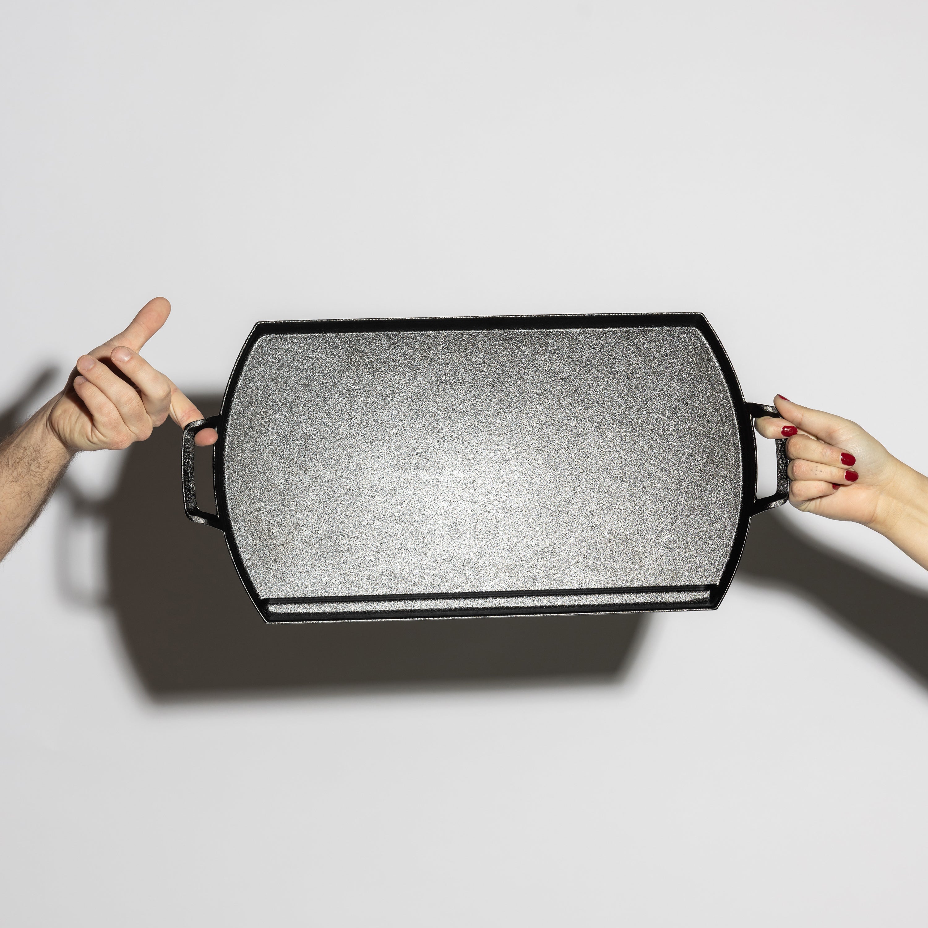 Blacklock Lightweight Cast Iron Double Burner Griddle