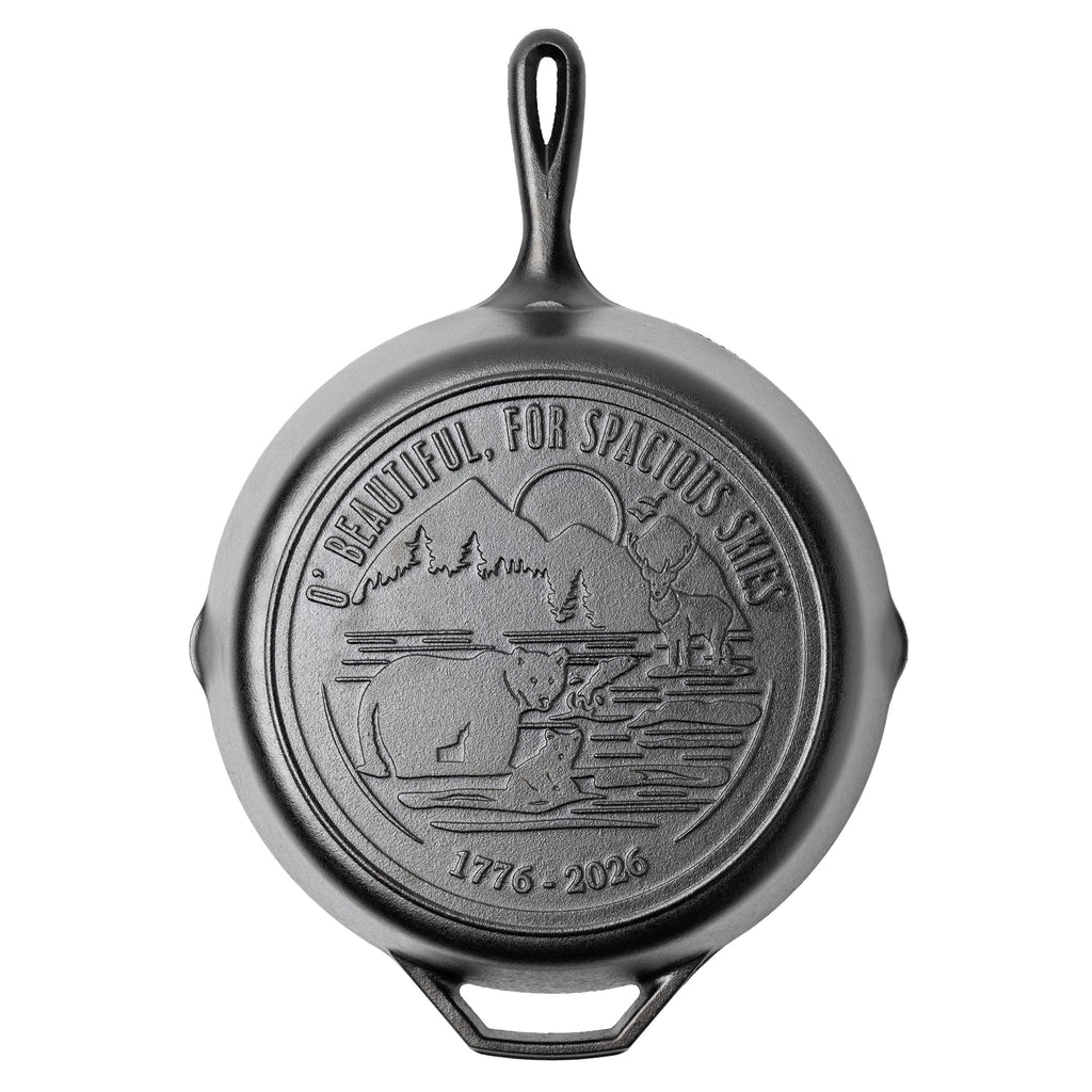 Lodge 12 Inch Seasoned Cast Iron Skillet Spacious Skies