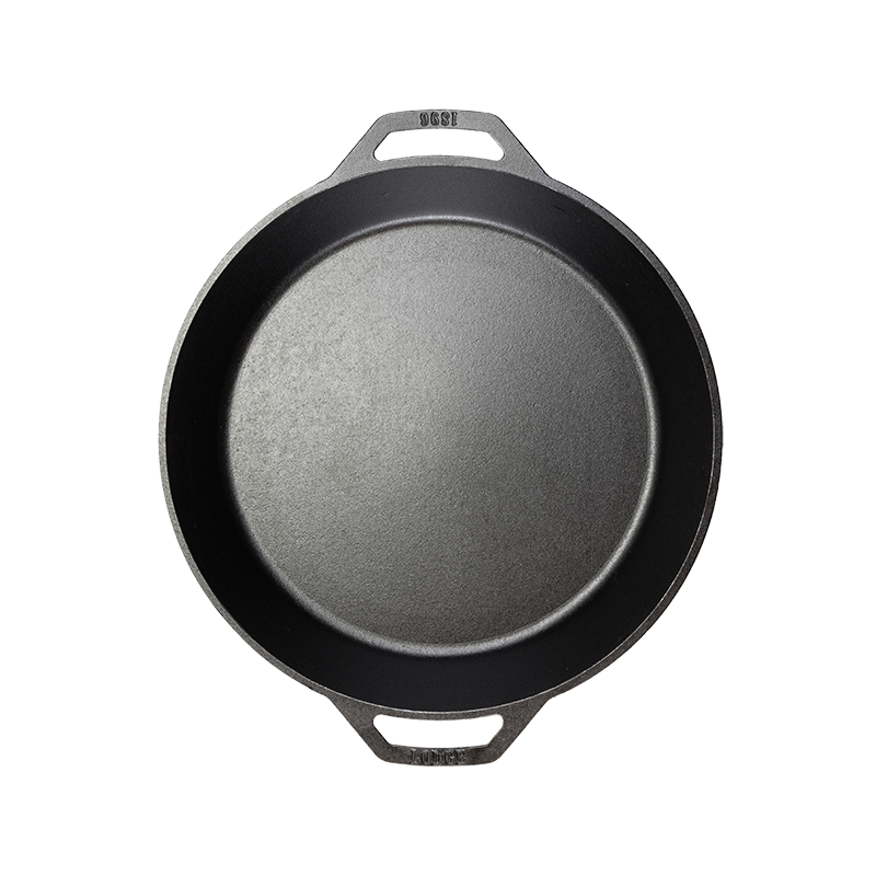 Cast Iron Dual-Handle Pan
