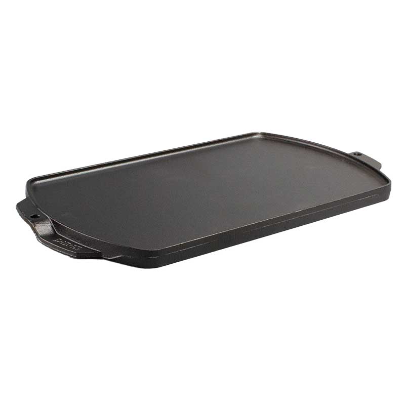19 x 9.5 Inch Seasoned Cast Iron Reversible Grill\/Griddle
