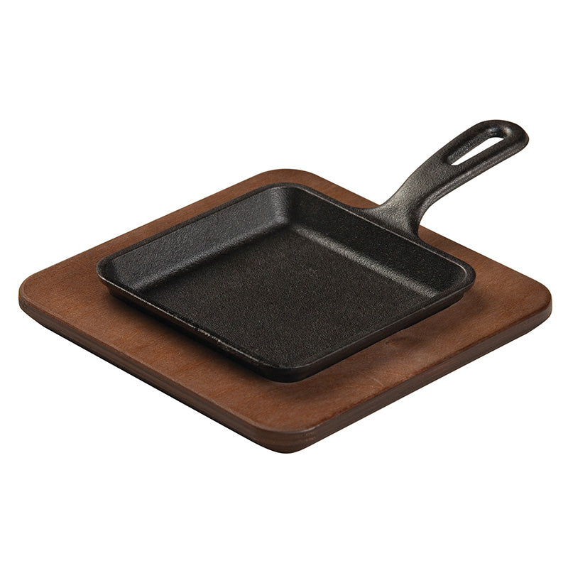 5.5 Square Walnut Wood Underliner