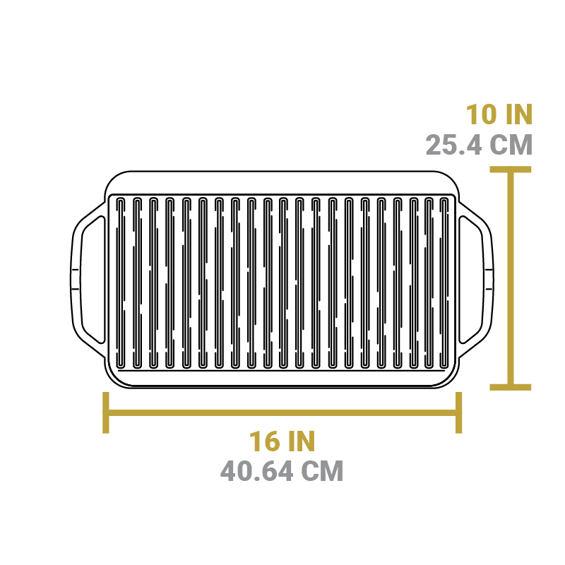 Chef Collection Reversible Grill\/Griddle