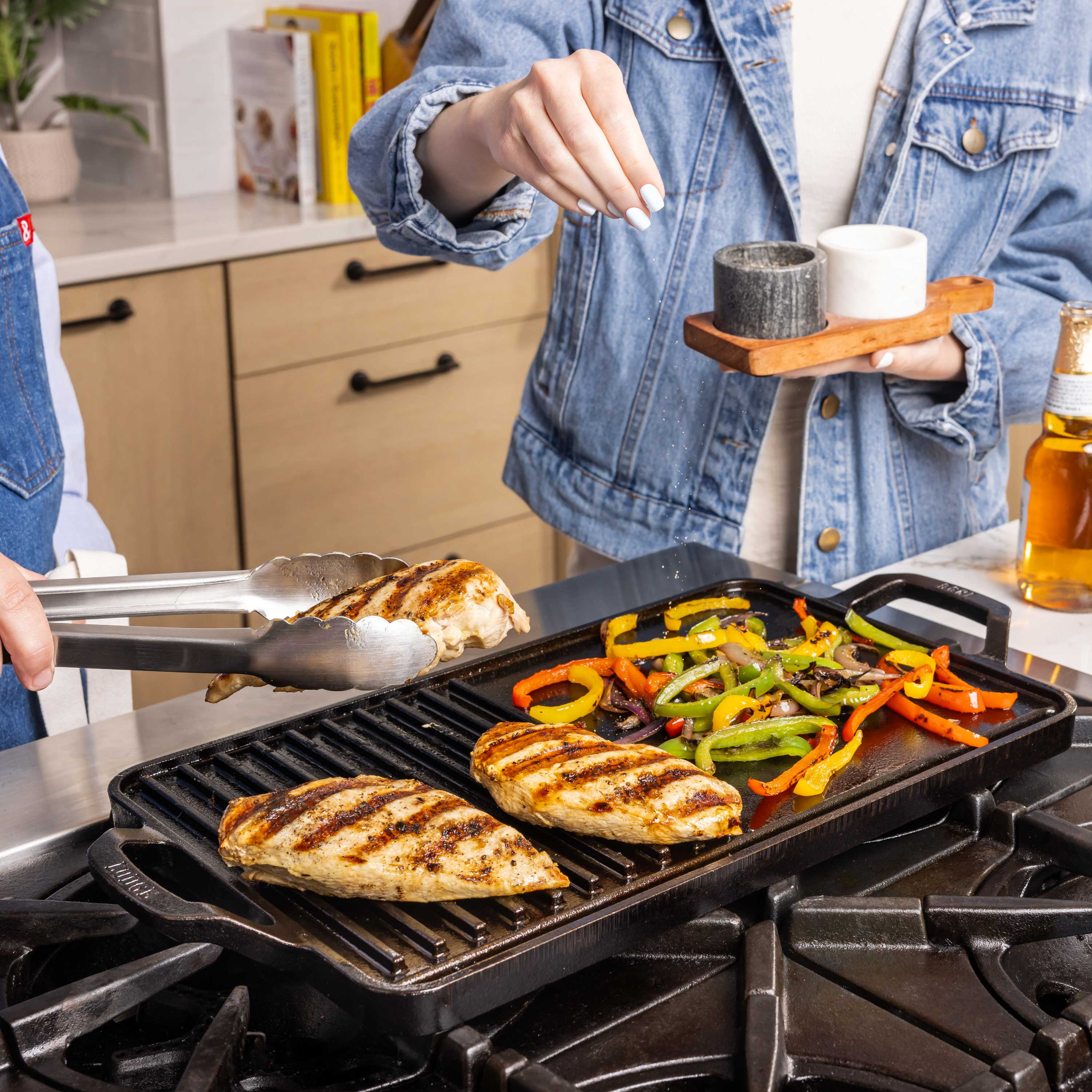 Chef Collection Single-Sided Grill\/Griddle