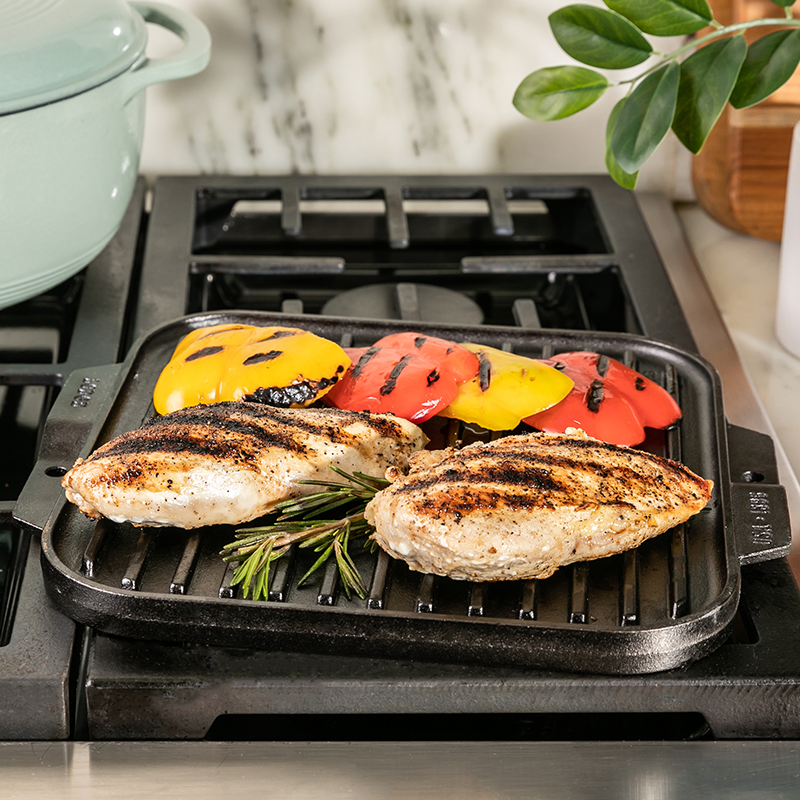 10.5 Inch Single Burner Reversible Grill\/Griddle
