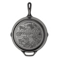 American Road Trip: 12 Inch Seasoned Cast Iron Skillet Massachusetts