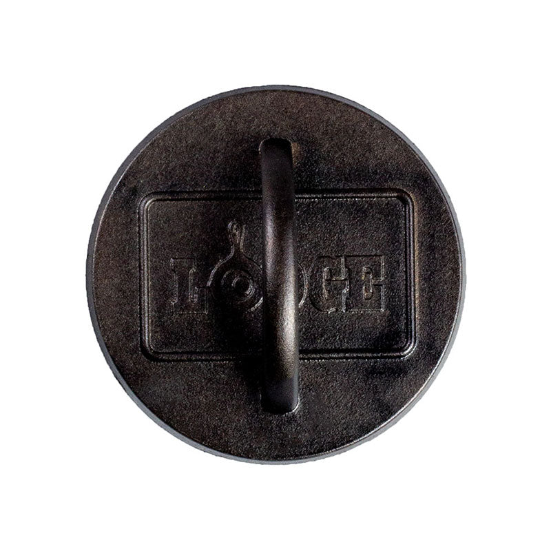 6.25 Inch Seasoned Cast Iron Burger Press