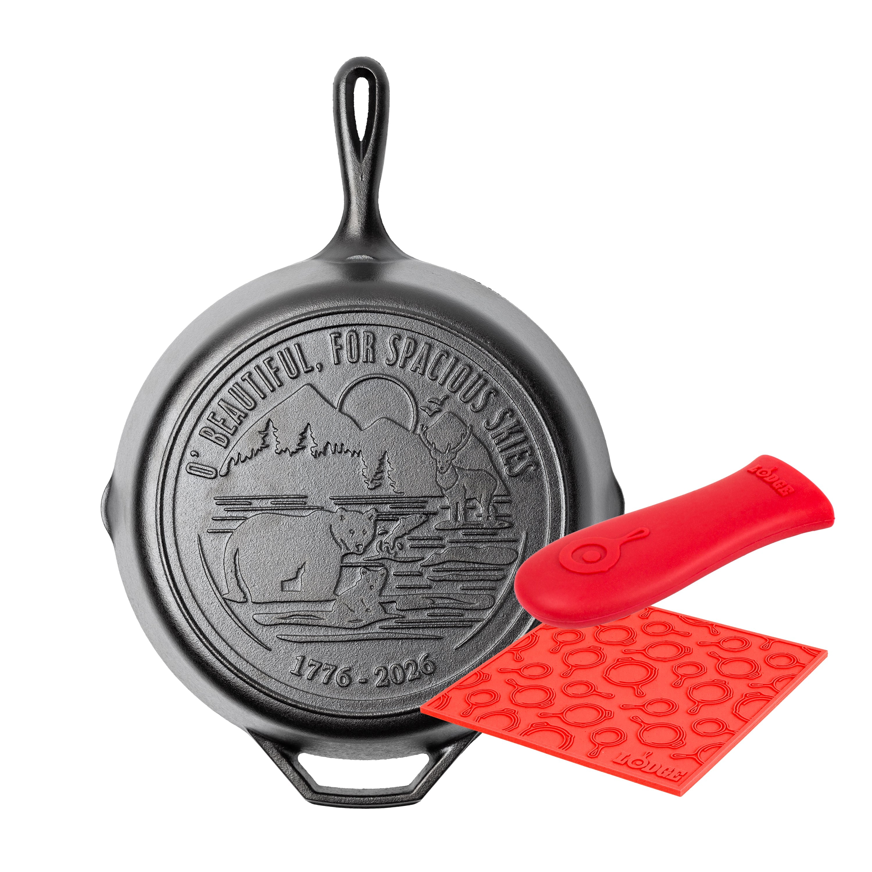 America The Beautiful Skillet \u0026 Accessories Set