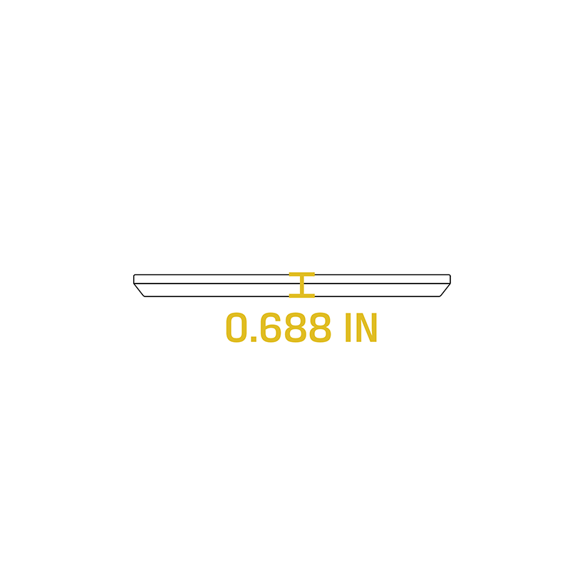Round Wood Underliner