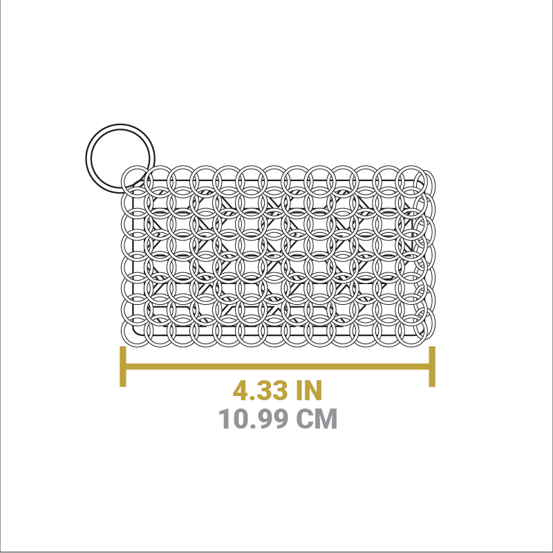 Chainmail Scrubbing Pad