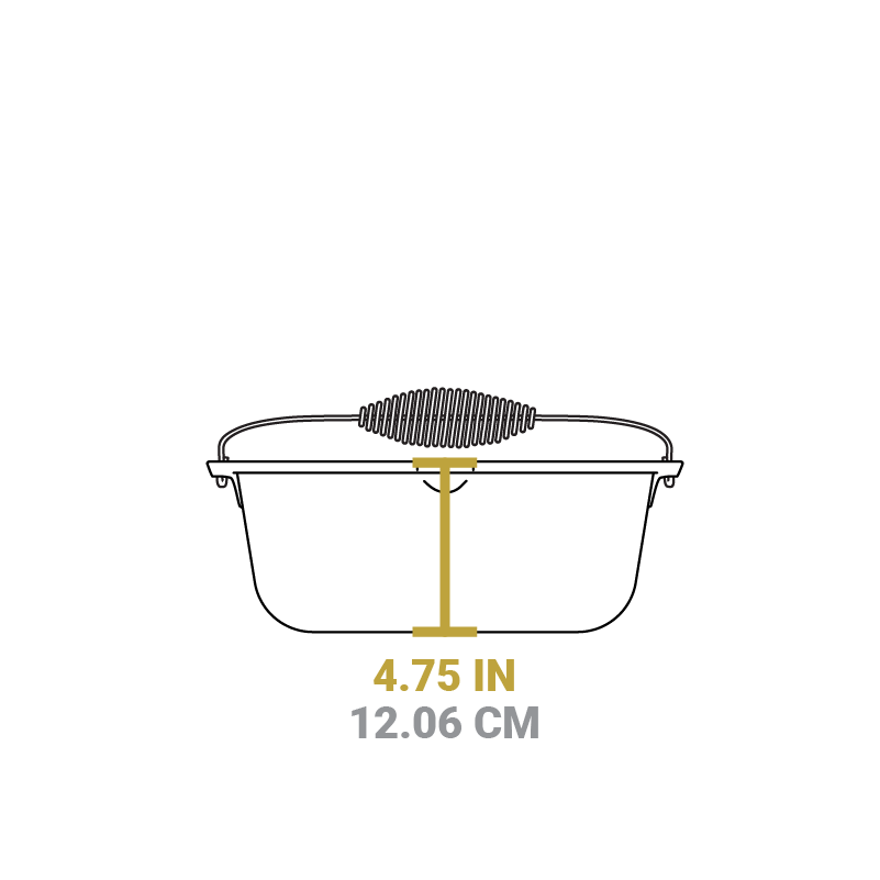 Dutch Oven with Bail Handle